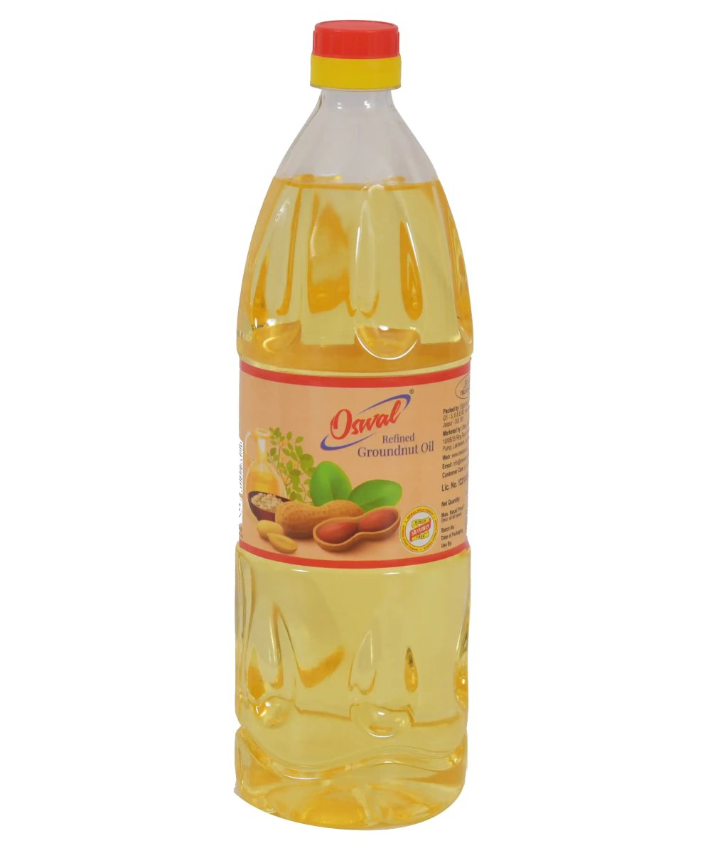 Oswal Groundnut Oil Bottle (Refind)
