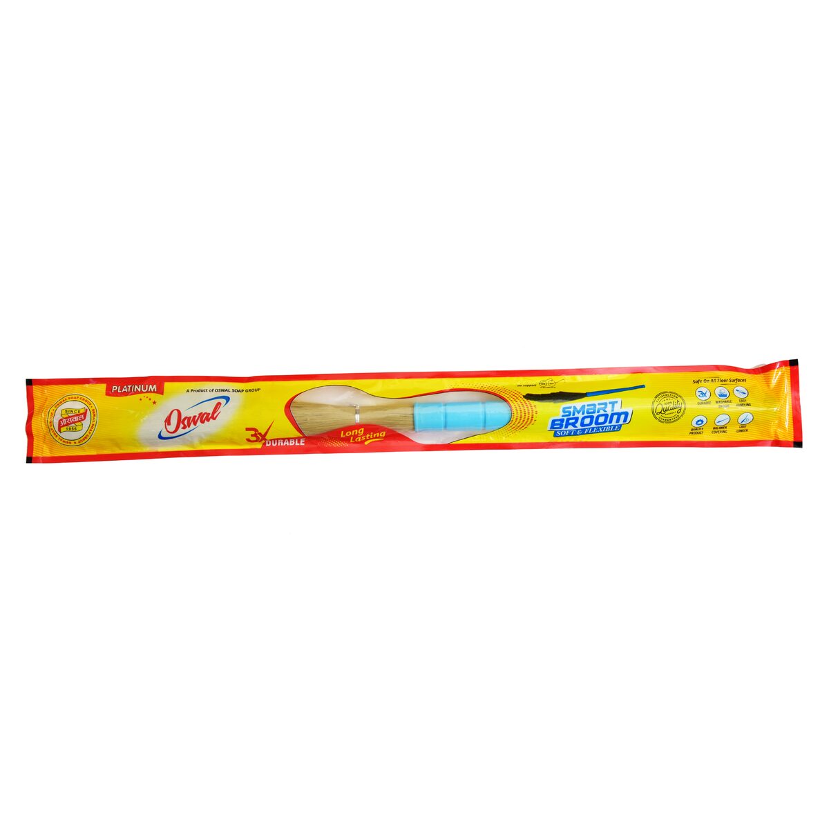 Oswal Smart Broom Platinum + Get Mix Flavour Agarbatti