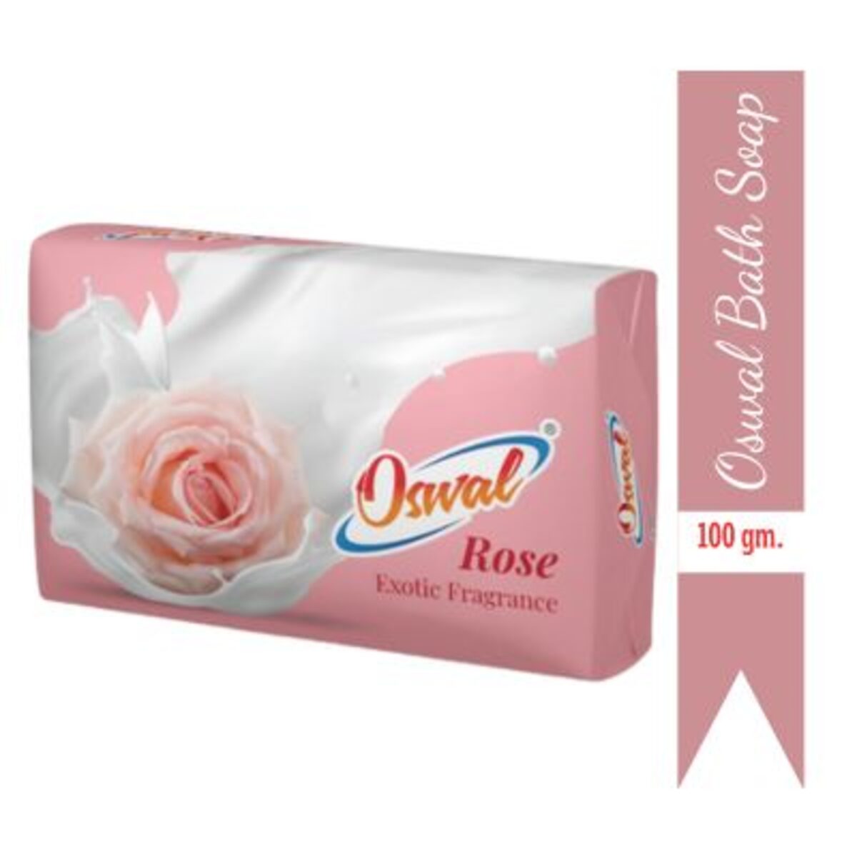 Oswal Bath Soap (Rose) *Set of 5*