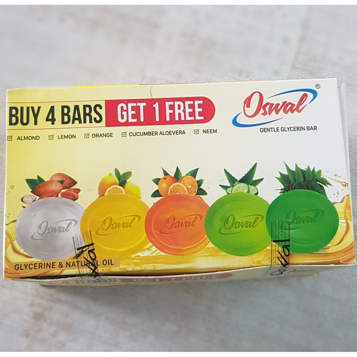 Oswal Bath Soap (Glycerine) Set